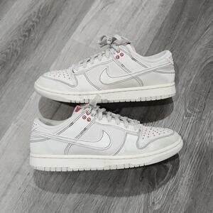 Nike Dunk Low Light Orewood Brown Sashiko Skate Casual Mens 9